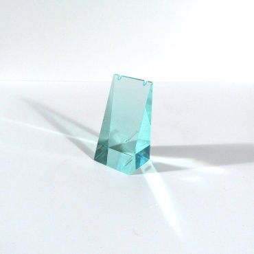 Small Pendant Wedge - Clear Green