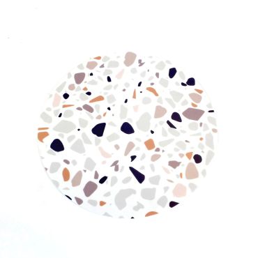 Round Terrazzo Acrylic Sheet | TJDC