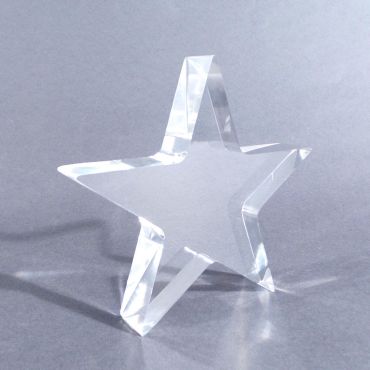 Large Acrylic Star - Clear