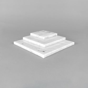 Set of 3 Marble Display Blocks 