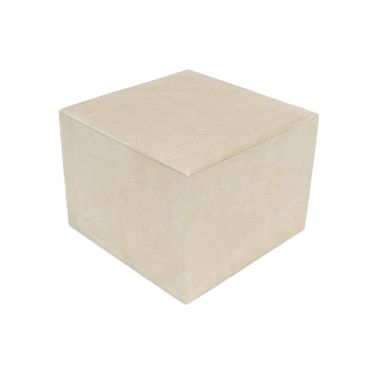 Large Suede Block - Natural Suede