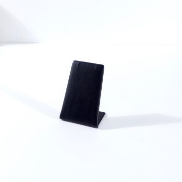 Leatherette Pendant/Earring Stand - Black