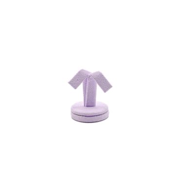 Small Suede Earring Stand - Lavender