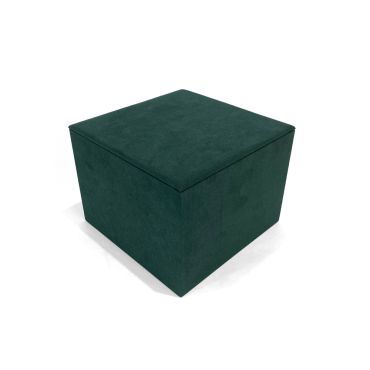 Large Suede Block - Racing Green