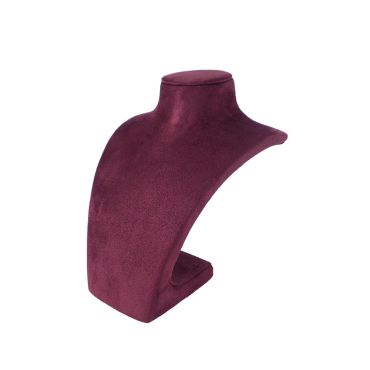 Small Suede Shoulder Bust - Burgundy