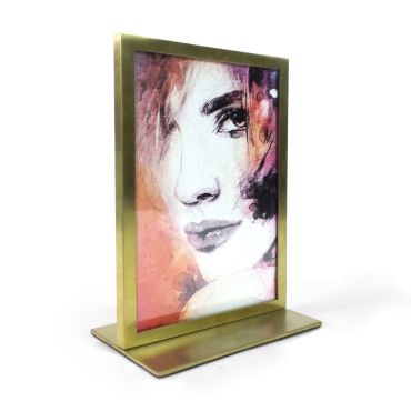 A3 Metal Frame - Brushed Gold