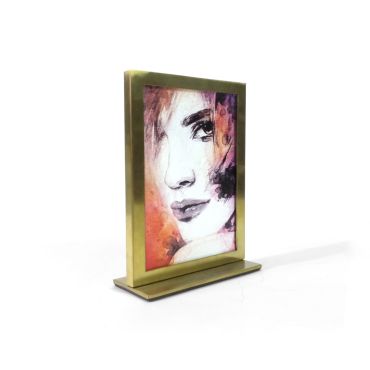 A5 Metal Frame - Brushed Gold