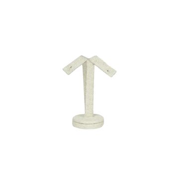 Medium Suede Earring Stand - Linen