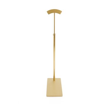 Single Shoulder Handbag Stand - Brushed Gold