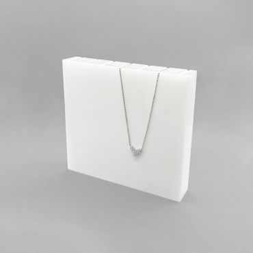 Wide Multi Pendant Block - Gloss White