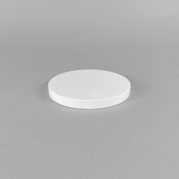 Round Display Block - Gloss White