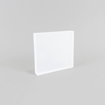 Small Square Block - Frosted