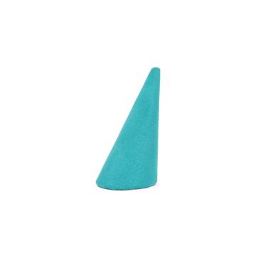 Suede Teal Ring Cone | TJDC