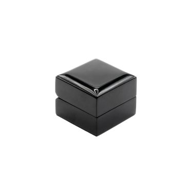 Wooden Earring Box - Gloss Black